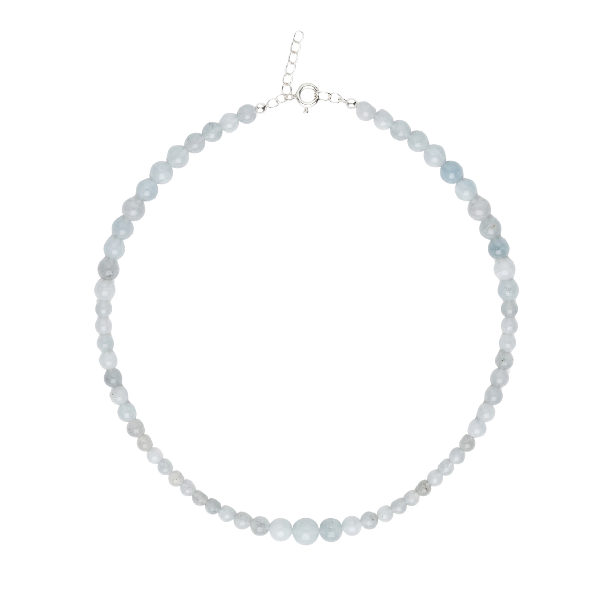Kids Aquamarine Stone Necklace