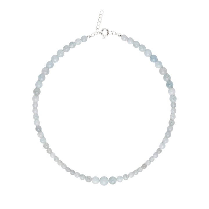 Kids Aquamarine Stone Necklace