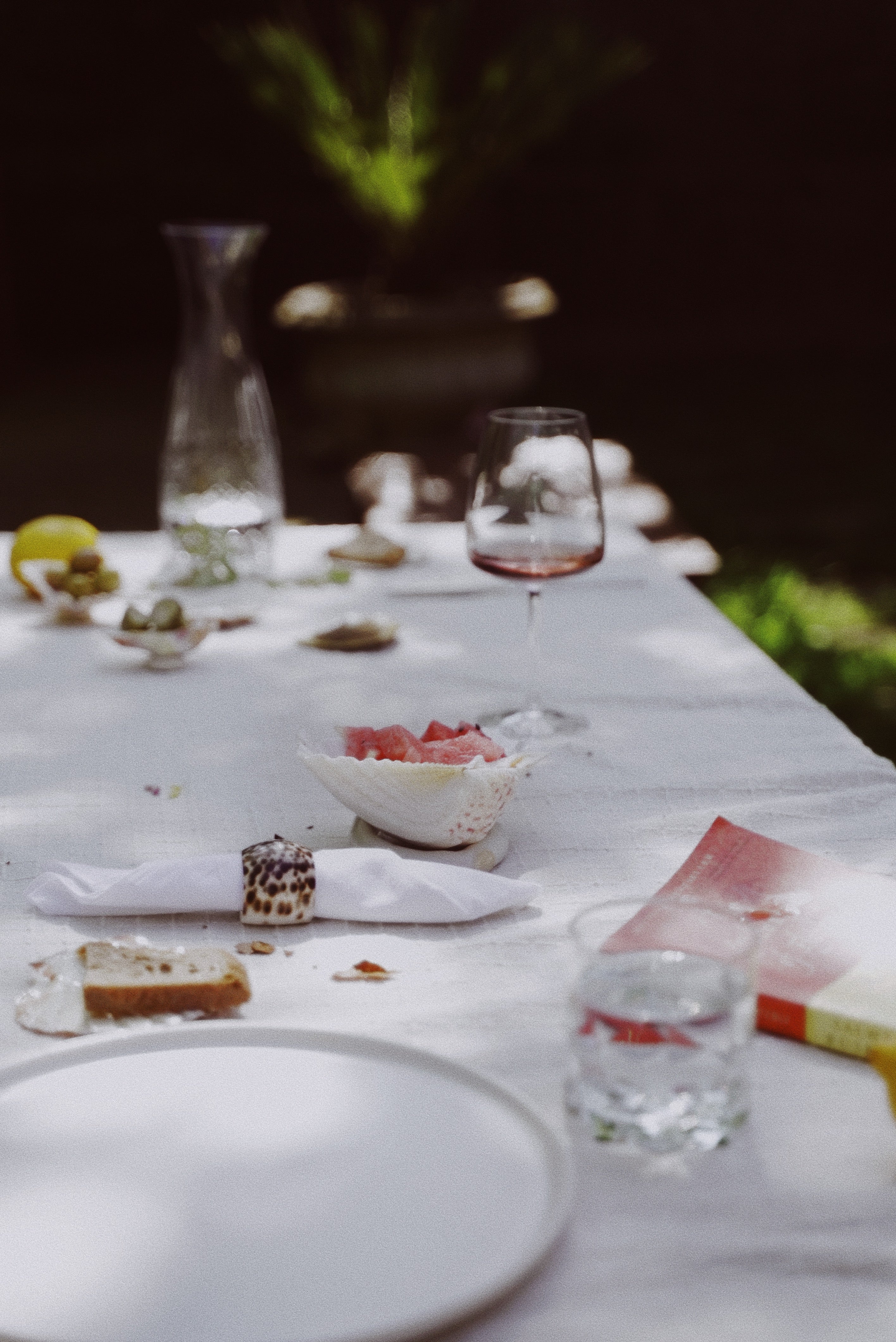 Natural Shell Napkin Ring Set