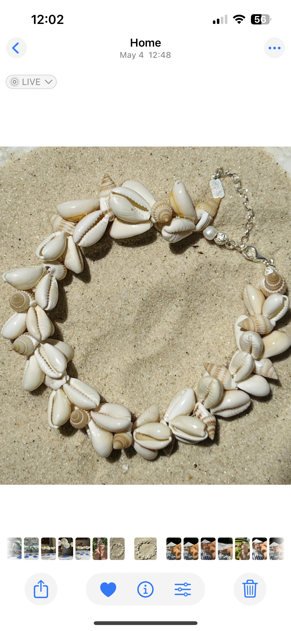 Thalassia Anklet